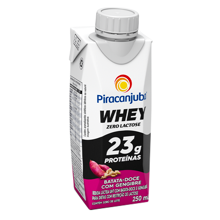 Whey Zero Lactose Batata-Doce com Gengibre 250 ml